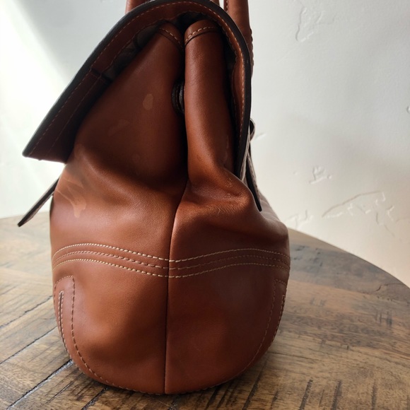 Leather Coach Handbag 💯 Authentic - Picture 8 of 13